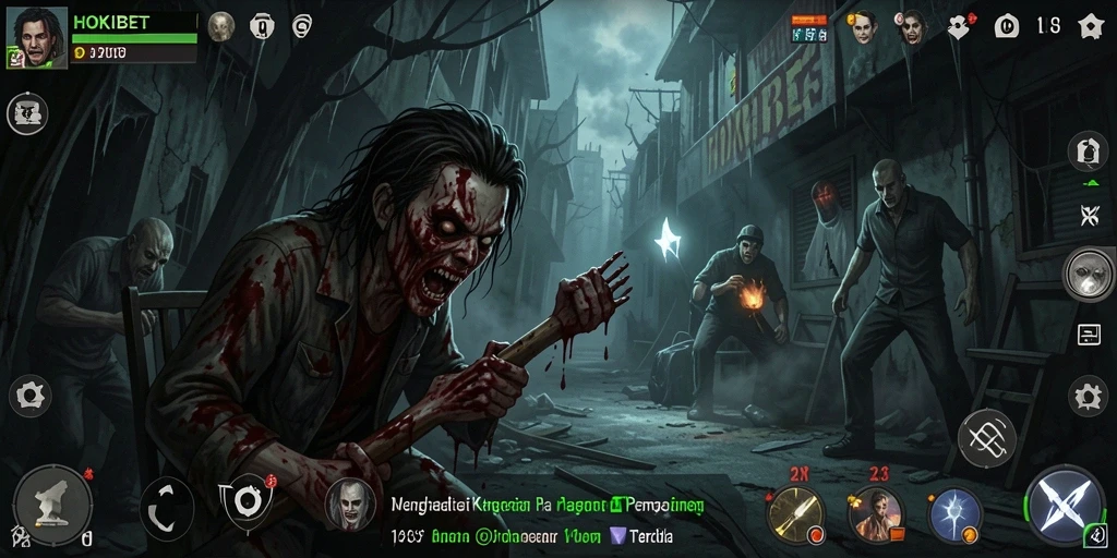 Tampilan menegangkan dari gameplay HOKIBET yang memikat.