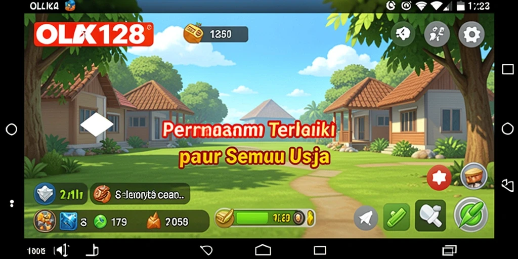 Tampilan gameplay OLX128 yang seru dan menarik.