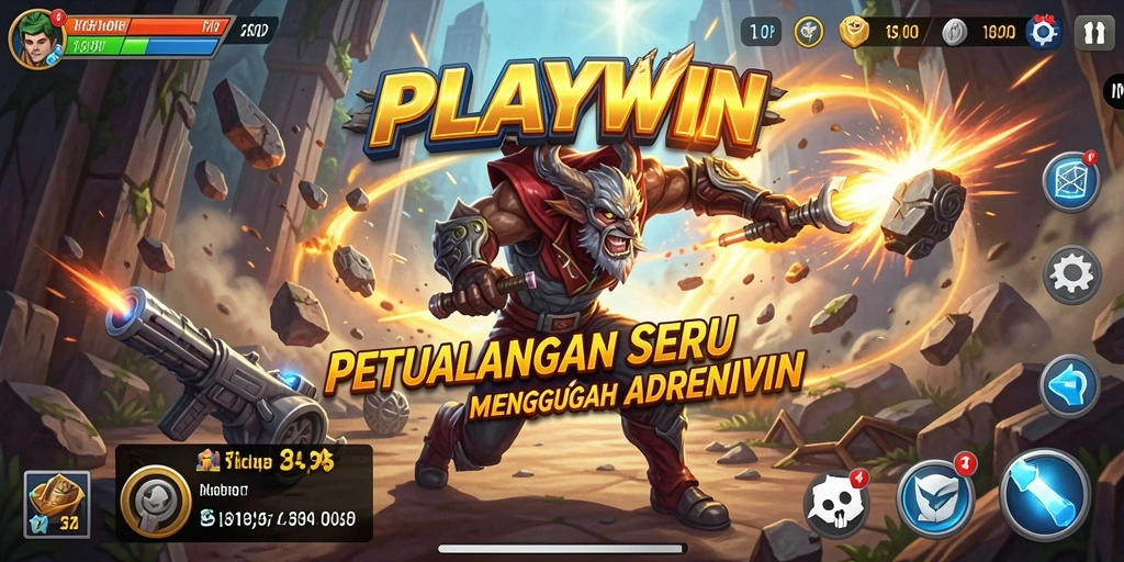 Tampilan gameplay seru dalam petualangan yang penuh tantangan.