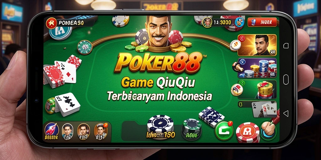 Tampilan gameplay POKER88 yang seru dan interaktif.