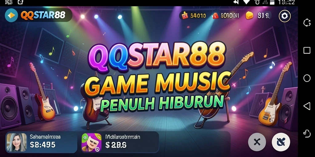 Tampilan gameplay QQSTAR88 yang seru dan interaktif.