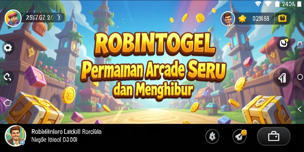 Tampilan menarik dari gameplay ROBINTOGEL yang seru.