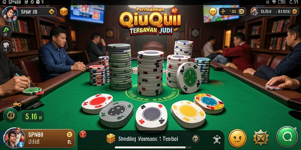 Screenshot gameplay QiuQiu yang menegangkan di SPN88.