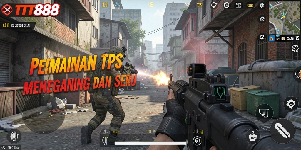 Tampilan permainan seru dan mendebarkan di TTT888.