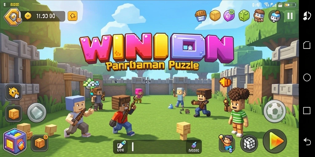 Tampilan gameplay WINIDN yang menarik dan penuh tantangan.